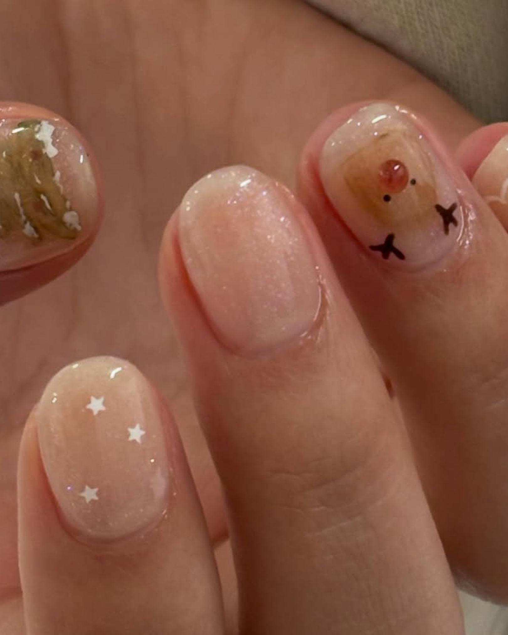 크리스마스 네일