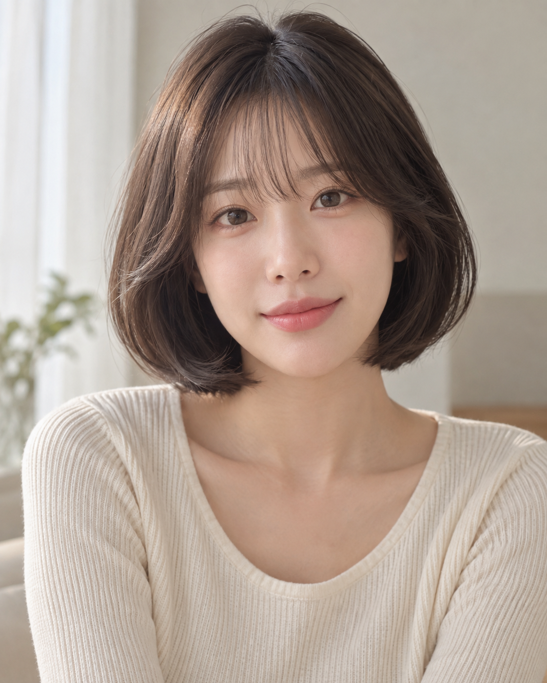 단발C컬펌